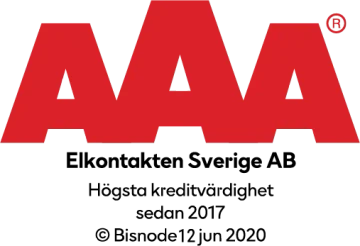 AAA – högsta kreditvärdighet, odinEl Sverige AB
